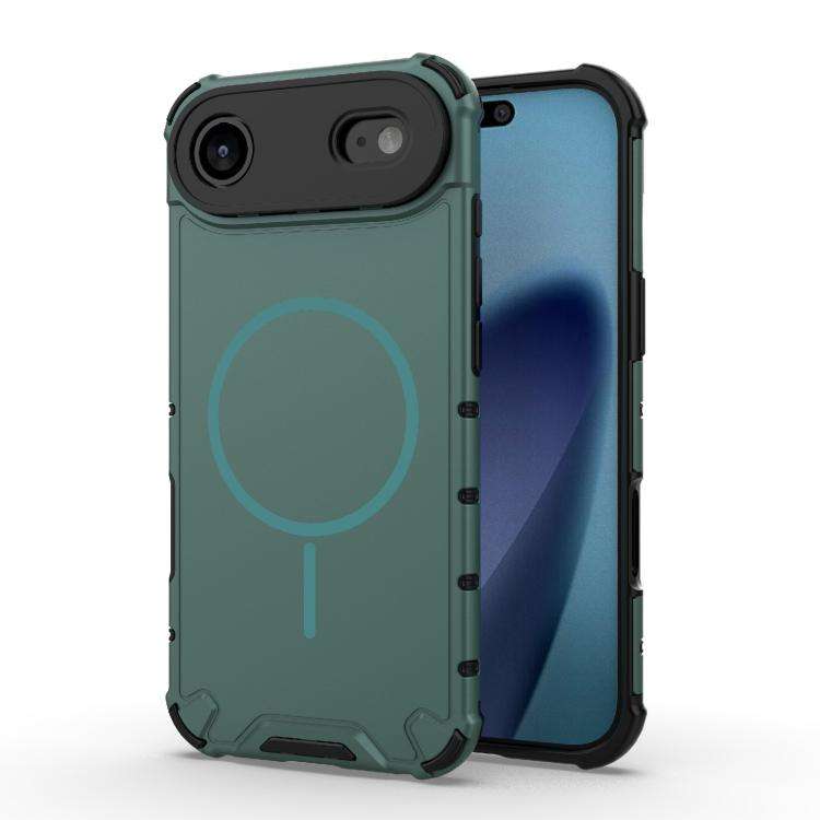 Grating Solid Color MagSafe Magnetic Phone Case, For iPhone 18 Pro / 17 Pro, For iPhone 18 Pro Ma...