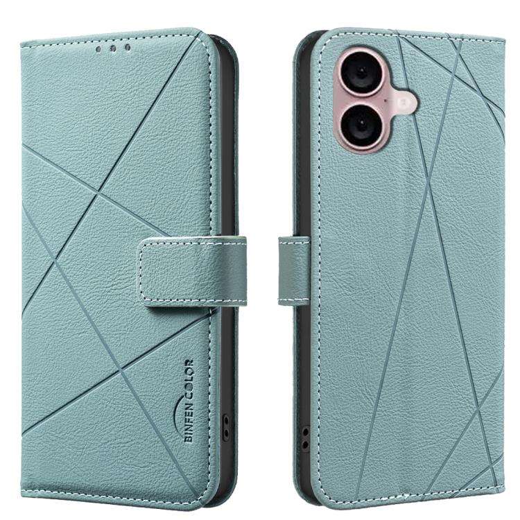 Geometric Pattern RFID Leather Phone Case, For iPhone 18 Pro/17 Pro, For iPhone 18 Pro Max/17 Pro...
