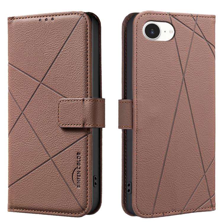 Geometric Pattern RFID Leather Phone Case, For iPhone 18 Pro/17 Pro, For iPhone 18 Pro Max/17 Pro...