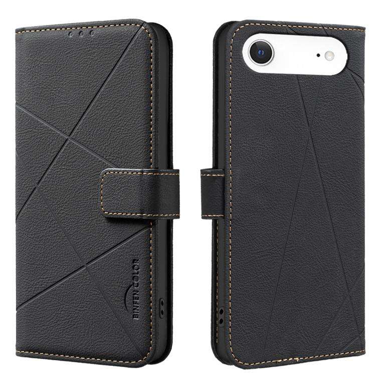 Geometric Pattern RFID Leather Phone Case, For iPhone 18 Pro/17 Pro, For iPhone 18 Pro Max/17 Pro...