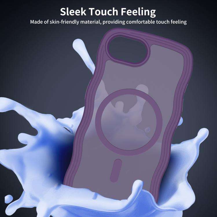 Skin Feel Wave Texture MagSafe Phone Case, For iPhone 17e / 16e, For iPhone 17, For iPhone Air, F...