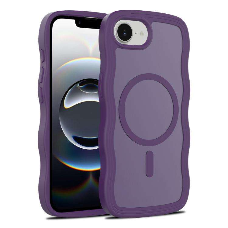 Skin Feel Wave Texture MagSafe Phone Case, For iPhone 17e / 16e, For iPhone 17, For iPhone Air, F...
