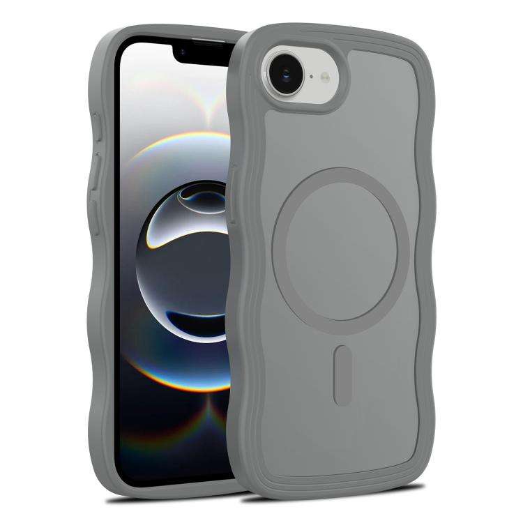 Skin Feel Wave Texture MagSafe Phone Case, For iPhone 17e / 16e, For iPhone 17, For iPhone Air, F...