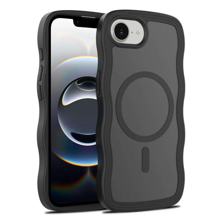 Skin Feel Wave Texture MagSafe Phone Case, For iPhone 17e / 16e, For iPhone 17, For iPhone Air, F...