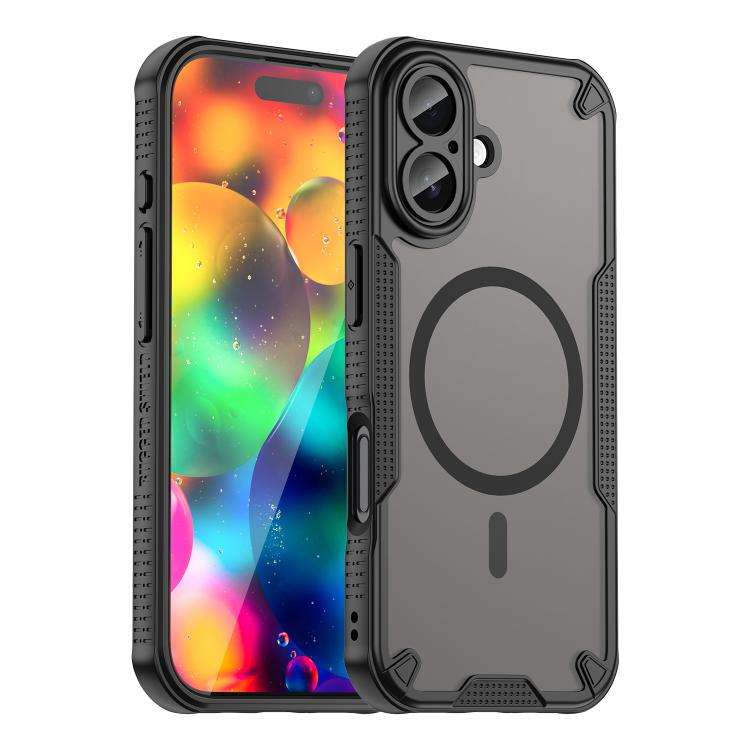 Armor Glaze MagSafe Magnetic Phone Case, For iPhone 18 Pro, For iPhone 18 Pro Max, For iPhone 17e...