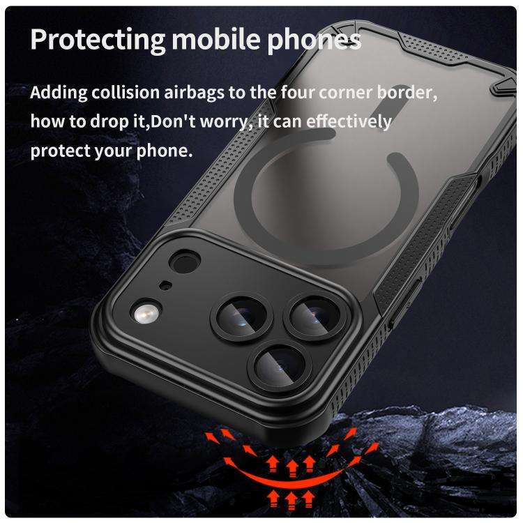 Armor Glaze MagSafe Magnetic Phone Case, For iPhone 18 Pro, For iPhone 18 Pro Max, For iPhone 17e...