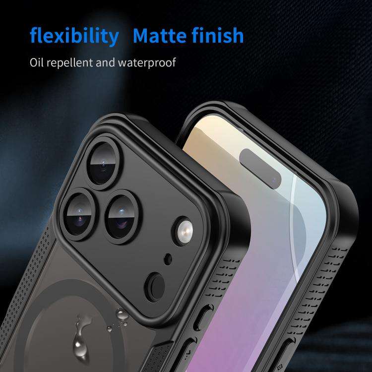 Armor Glaze MagSafe Magnetic Phone Case, For iPhone 18 Pro, For iPhone 18 Pro Max, For iPhone 17e...