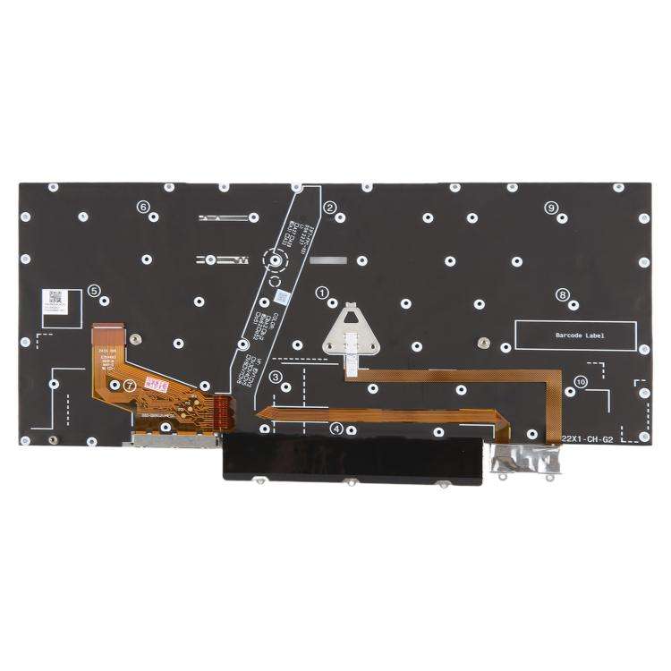 US Version Backlit Laptop Keyboard for Lenovo Thinkpad X1 YOGA 6TH 2021, For Lenovo Thinkpad X1 Y...