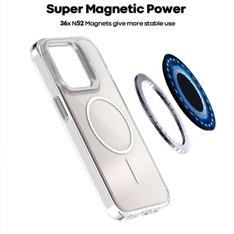 Gradient Discolor Lens Kickstand Magsafe Phone Case, For iPhone 13 Pro, For iPhone 12 / 12 Pro, F...