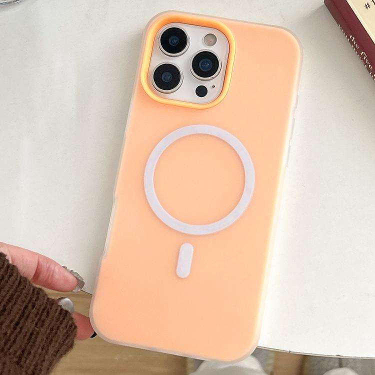 Skin Feel MagSafe Magnetic PC Hybrid TPU Phone Case, For iPhone 16 Pro Max, For iPhone 16 Pro, Fo...
