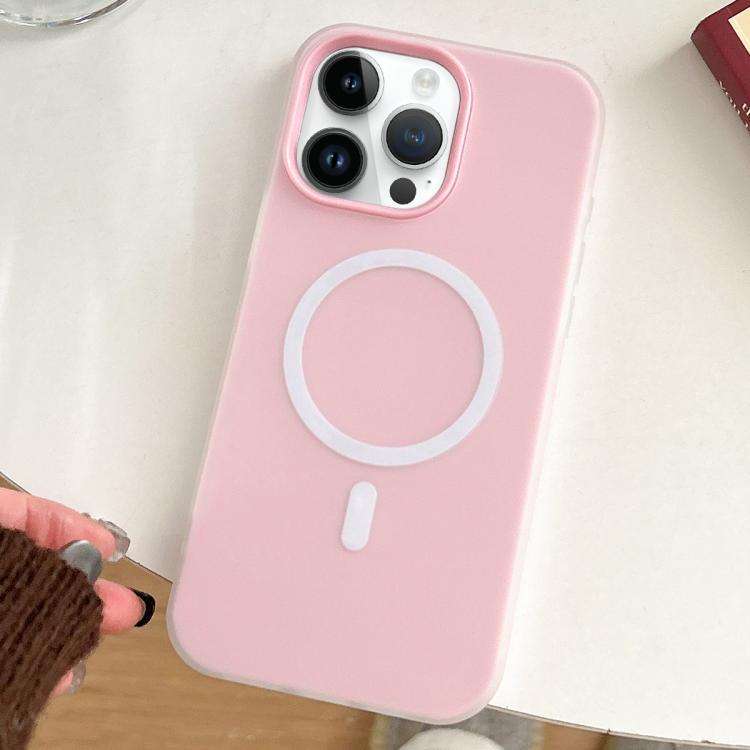 Skin Feel MagSafe Magnetic PC Hybrid TPU Phone Case, For iPhone 13 Pro, For iPhone 13, For iPhone...