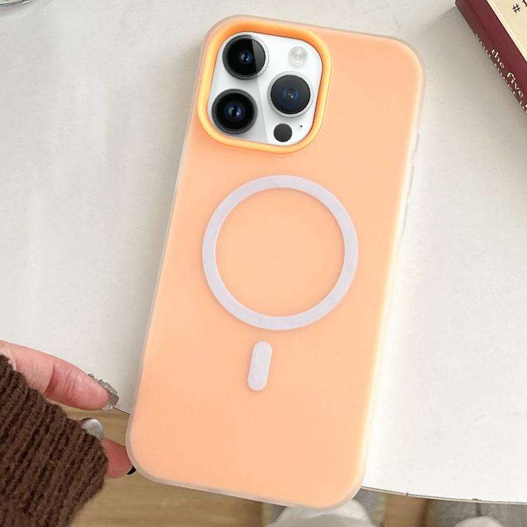 Skin Feel MagSafe Magnetic PC Hybrid TPU Phone Case, For iPhone 13 Pro, For iPhone 13, For iPhone...