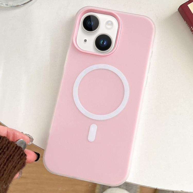 Skin Feel MagSafe Magnetic PC Hybrid TPU Phone Case, For iPhone 13 Pro, For iPhone 13, For iPhone...