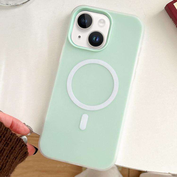 Skin Feel MagSafe Magnetic PC Hybrid TPU Phone Case, For iPhone 13 Pro, For iPhone 13, For iPhone...