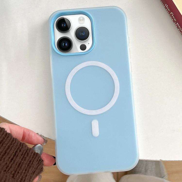 Skin Feel MagSafe Magnetic PC Hybrid TPU Phone Case, For iPhone 12 Pro, For iPhone 11