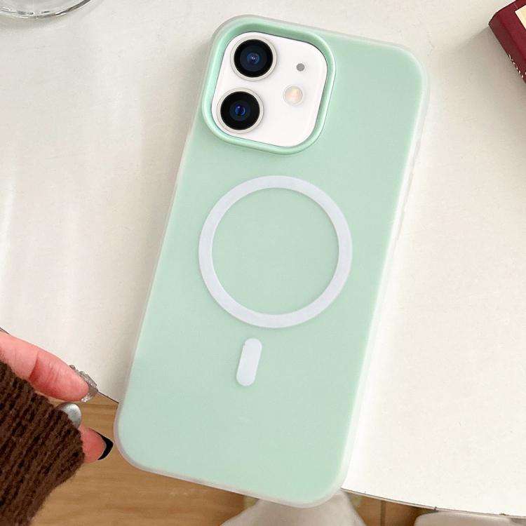 Skin Feel MagSafe Magnetic PC Hybrid TPU Phone Case, For iPhone 12 Pro, For iPhone 11