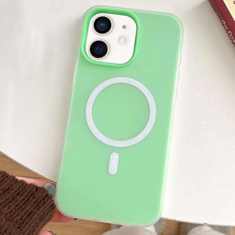 Skin Feel MagSafe Magnetic PC Hybrid TPU Phone Case, For iPhone 12 Pro, For iPhone 11