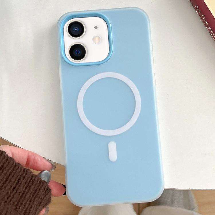 Skin Feel MagSafe Magnetic PC Hybrid TPU Phone Case, For iPhone 12 Pro, For iPhone 11