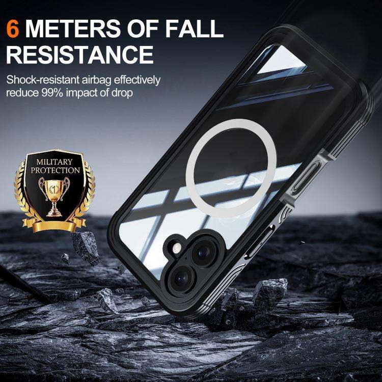 Life Waterproof MagSafe Magnetic Rugged Phone Case, For iPhone 17, For iPhone Air