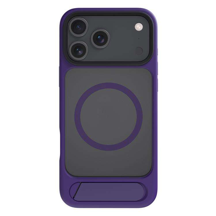 Kalebol MagSafe Invisible Tilt Holder PC Hybrid TPU Case, For iPhone 17 Pro Max, For iPhone 17 Pr...