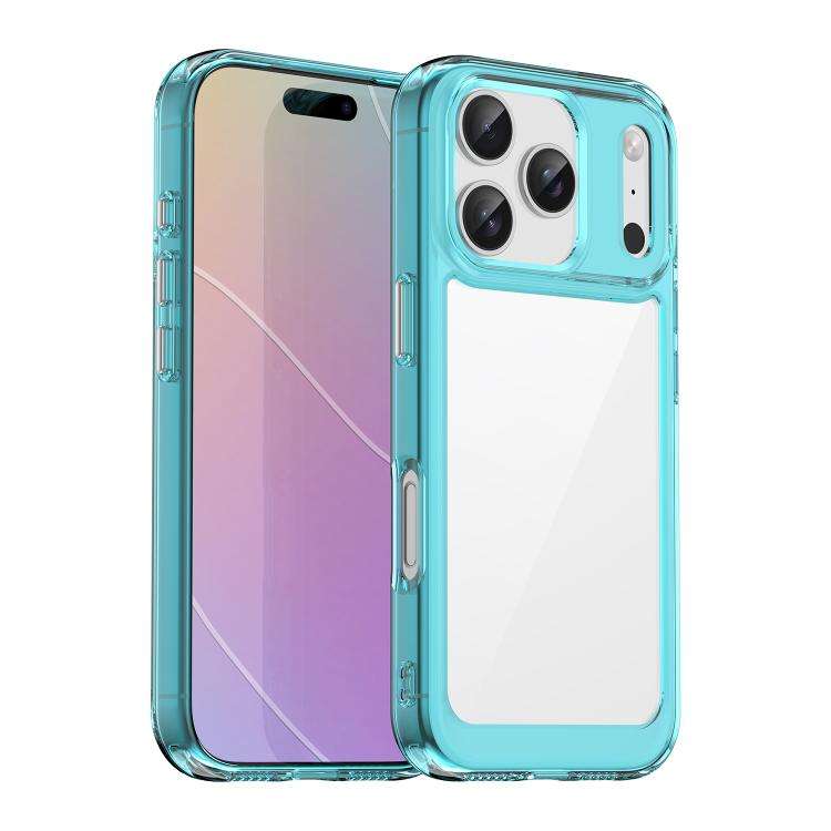 Colorful Series Acrylic + TPU Phone Case, For iPhone 18 Pro, For iPhone 18 Pro Max, For iPhone 17...