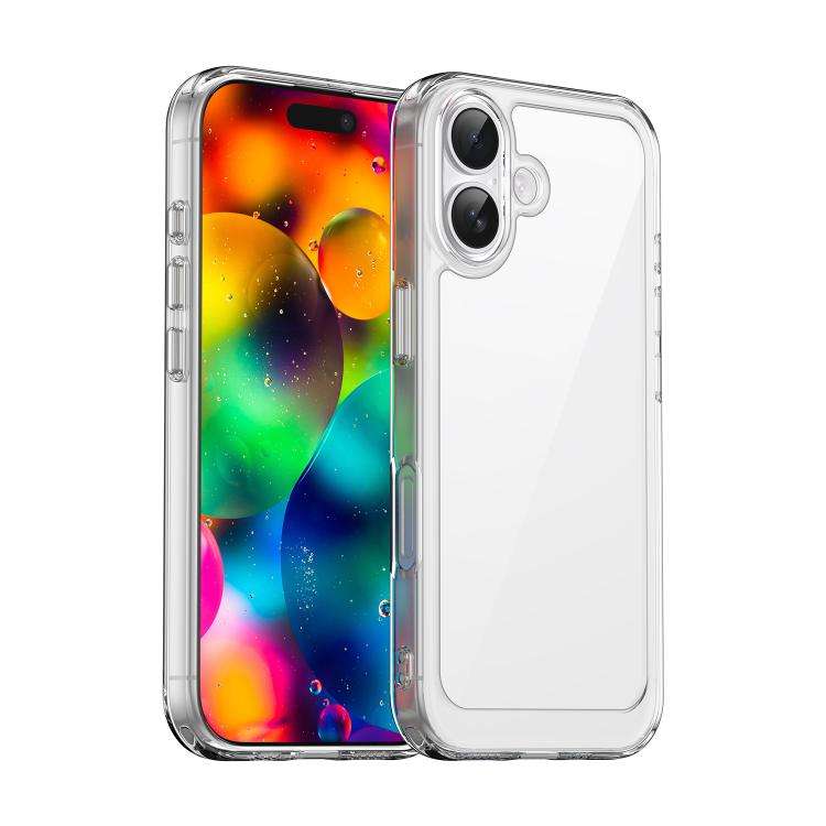Colorful Series Acrylic + TPU Phone Case, For iPhone 18 Pro, For iPhone 18 Pro Max, For iPhone 17...