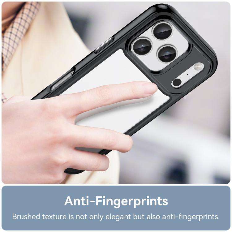Colorful Series Acrylic + TPU Phone Case, For iPhone 18 Pro, For iPhone 18 Pro Max, For iPhone 17...