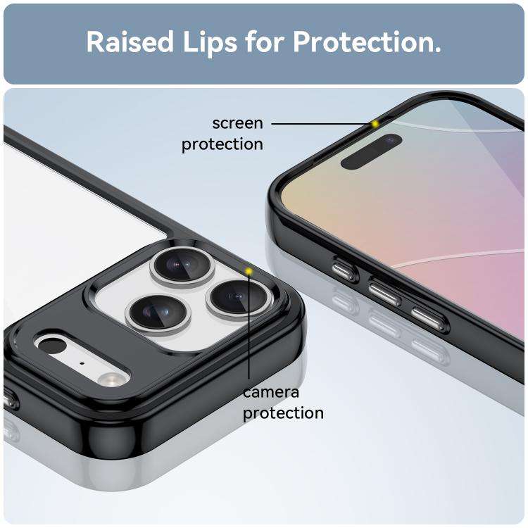 Colorful Series Acrylic + TPU Phone Case, For iPhone 18 Pro, For iPhone 18 Pro Max, For iPhone 17...
