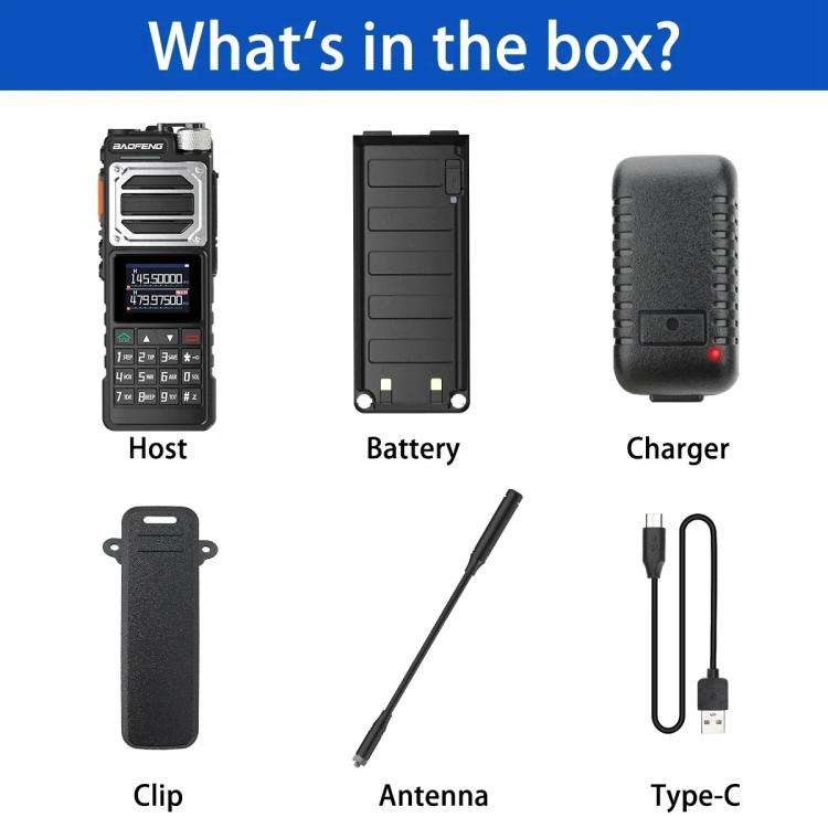 Baofeng UV-25 DTMF Coded FM Handheld Analog Walkie Talkie, EU Plug, US Plug