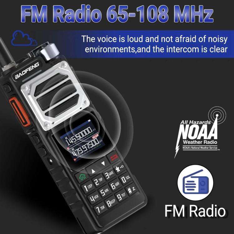 Baofeng UV-25 DTMF Coded FM Handheld Analog Walkie Talkie, EU Plug, US Plug