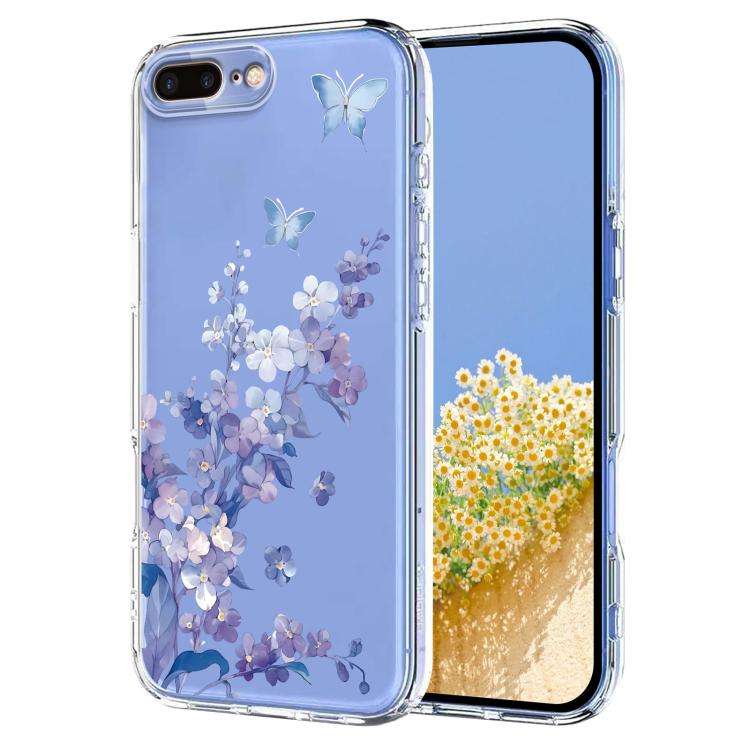 Flower Pattern Painted TPU Phone Case, For iPhone X / XS, For iPhone XR, For iPhone XS Max, For i...