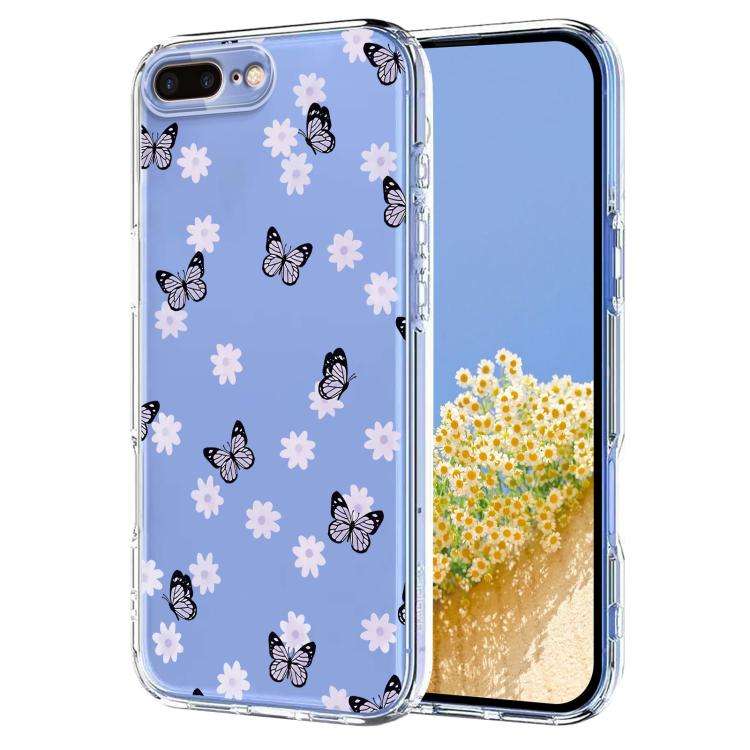 Flower Pattern Painted TPU Phone Case, For iPhone X / XS, For iPhone XR, For iPhone XS Max, For i...