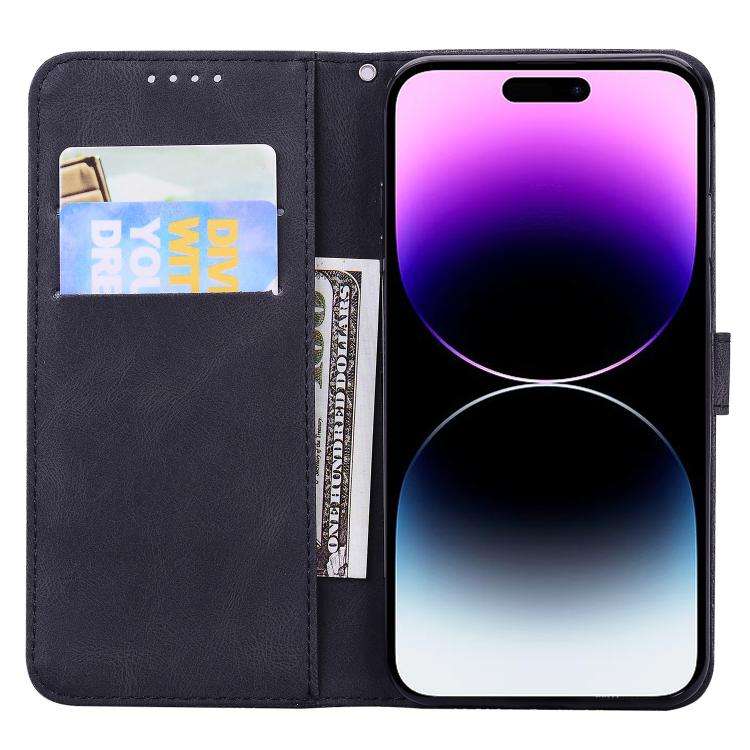 Retro Skin Feel Butterflies Embossing Horizontal Flip Leather Phone Case, For iPhone 18 Pro / 17 ...