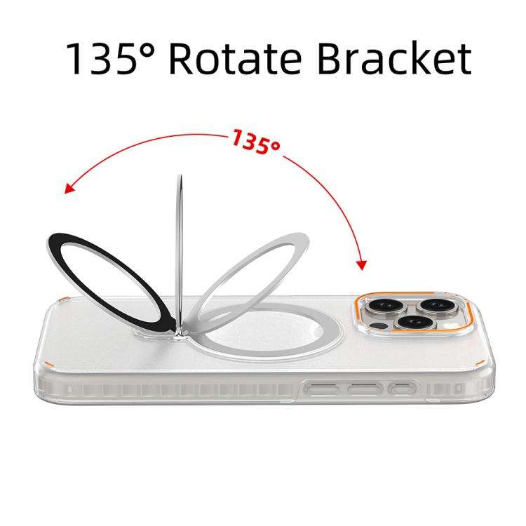 Colorful 2 in 1 MagSafe Ring Holder Phone Case, For iPhone 15 Pro Max, For iPhone 15 Pro, For iPh...
