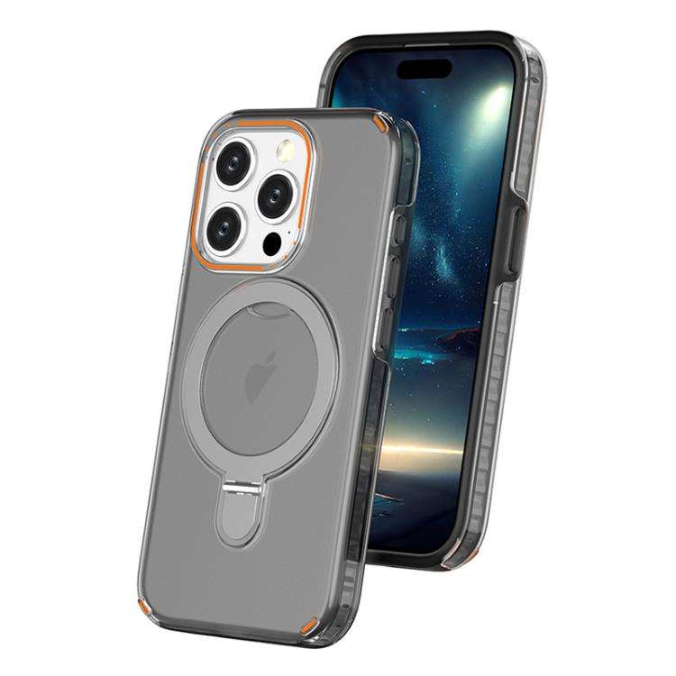 Colorful 2 in 1 MagSafe Ring Holder Phone Case, For iPhone 15 Pro Max, For iPhone 15 Pro, For iPh...
