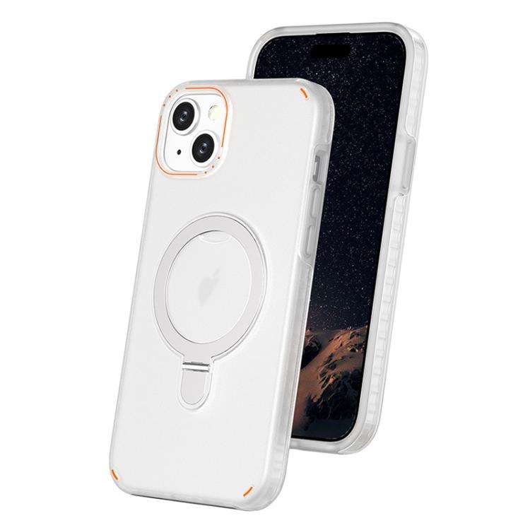 Colorful 2 in 1 MagSafe Ring Holder Phone Case, For iPhone 15 Pro Max, For iPhone 15 Pro, For iPh...