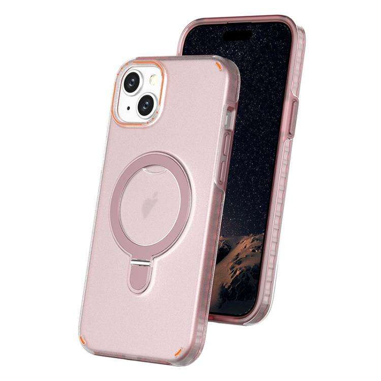 Colorful 2 in 1 MagSafe Ring Holder Phone Case, For iPhone 15 Pro Max, For iPhone 15 Pro, For iPh...