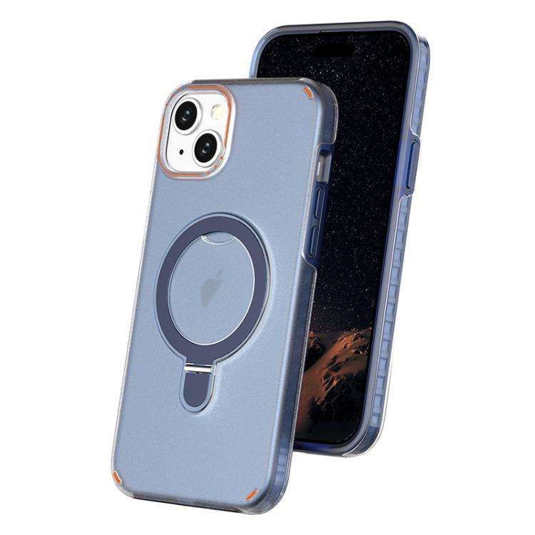 Colorful 2 in 1 MagSafe Ring Holder Phone Case, For iPhone 15 Pro Max, For iPhone 15 Pro, For iPh...
