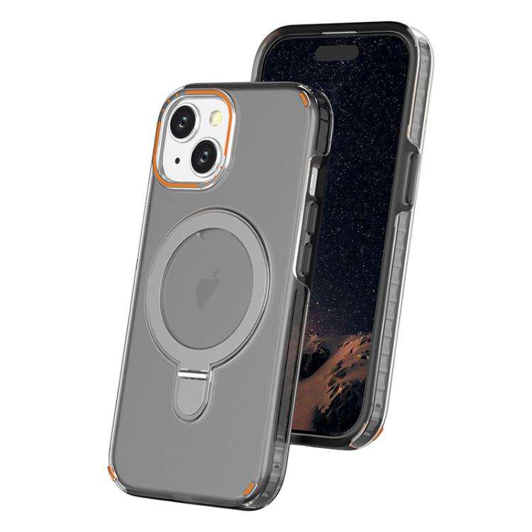 Colorful 2 in 1 MagSafe Ring Holder Phone Case, For iPhone 15 Pro Max, For iPhone 15 Pro, For iPh...