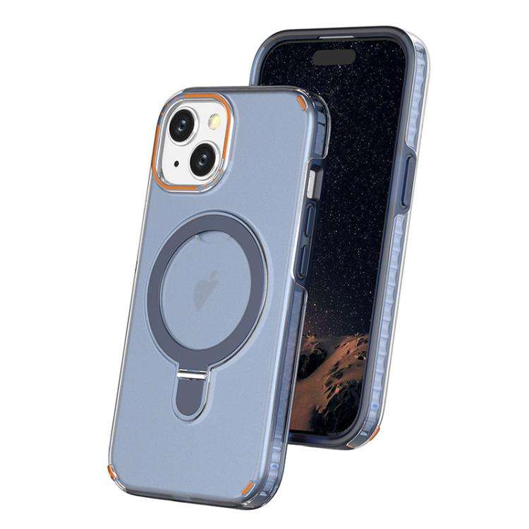 Colorful 2 in 1 MagSafe Ring Holder Phone Case, For iPhone 15 Pro Max, For iPhone 15 Pro, For iPh...