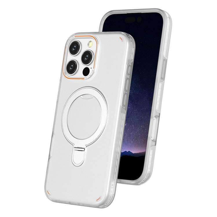 Colorful 2 in 1 MagSafe Ring Holder Phone Case, For iPhone 17e / 16e, For iPhone 17 Pro Max, For ...