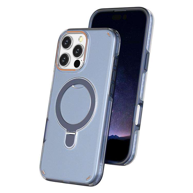 Colorful 2 in 1 MagSafe Ring Holder Phone Case, For iPhone 17e / 16e, For iPhone 17 Pro Max, For ...