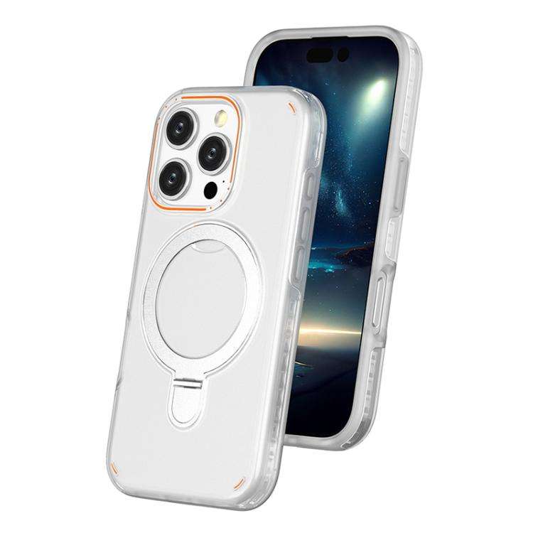 Colorful 2 in 1 MagSafe Ring Holder Phone Case, For iPhone 17e / 16e, For iPhone 17 Pro Max, For ...