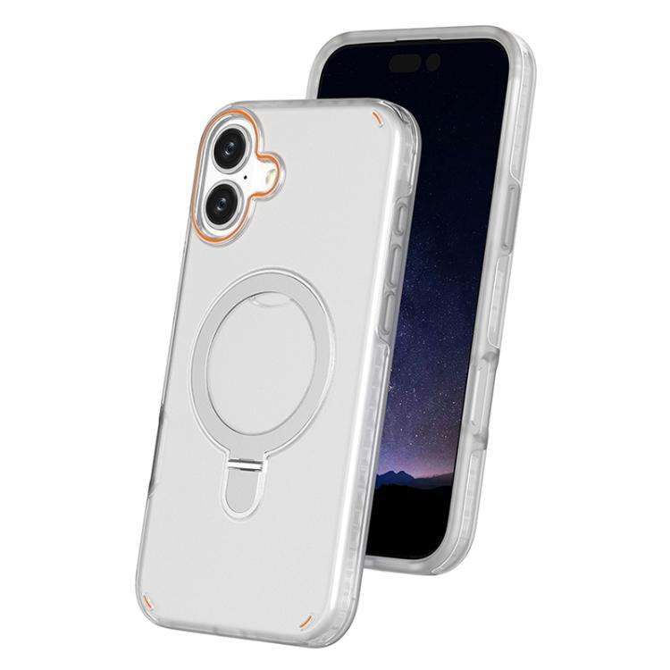 Colorful 2 in 1 MagSafe Ring Holder Phone Case, For iPhone 17e / 16e, For iPhone 17 Pro Max, For ...