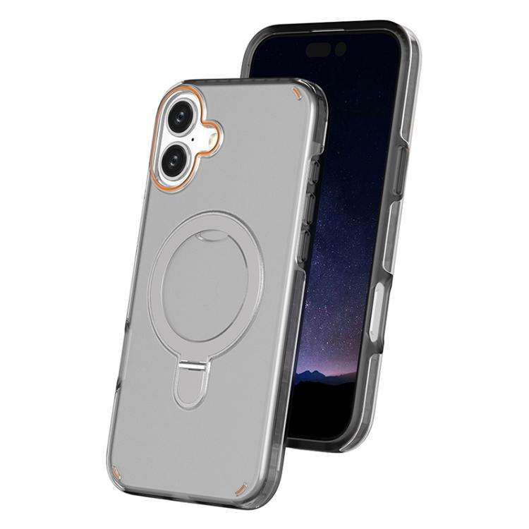 Colorful 2 in 1 MagSafe Ring Holder Phone Case, For iPhone 17e / 16e, For iPhone 17 Pro Max, For ...