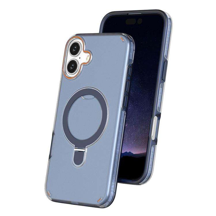 Colorful 2 in 1 MagSafe Ring Holder Phone Case, For iPhone 17e / 16e, For iPhone 17 Pro Max, For ...