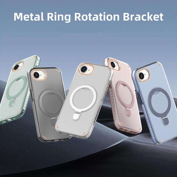 Colorful 2 in 1 MagSafe Ring Holder Phone Case, For iPhone 17e / 16e, For iPhone 17 Pro Max, For ...