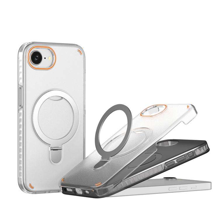 Colorful 2 in 1 MagSafe Ring Holder Phone Case, For iPhone 17e / 16e, For iPhone 17 Pro Max, For ...