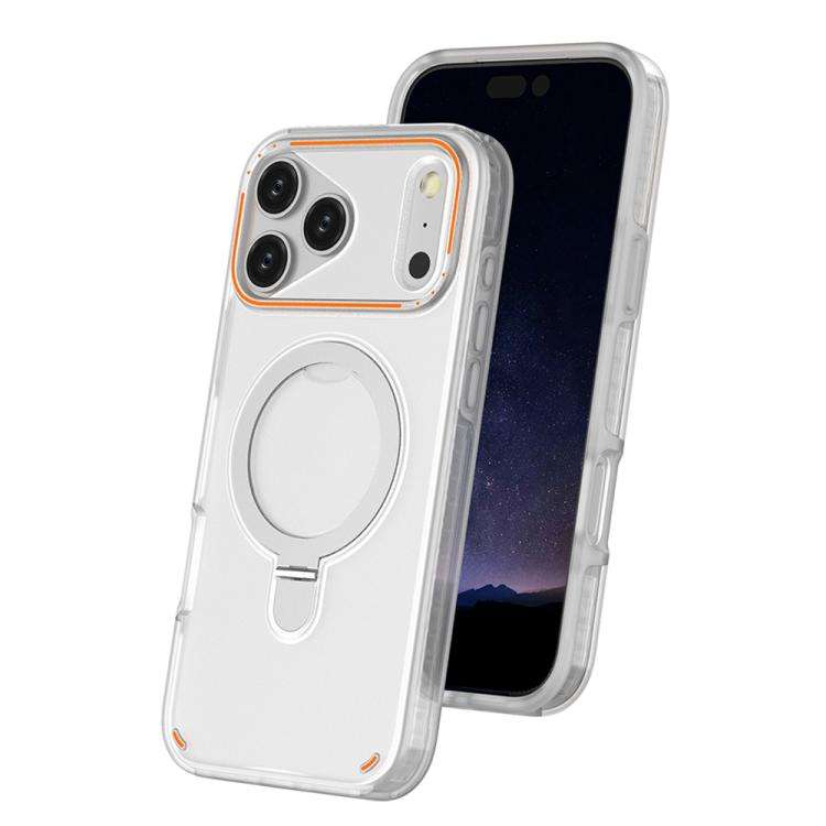 Colorful 2 in 1 MagSafe Ring Holder Phone Case, For iPhone 17e / 16e, For iPhone 17 Pro Max, For ...