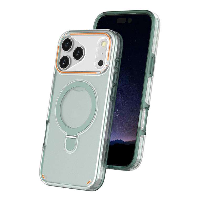 Colorful 2 in 1 MagSafe Ring Holder Phone Case, For iPhone 17e / 16e, For iPhone 17 Pro Max, For ...